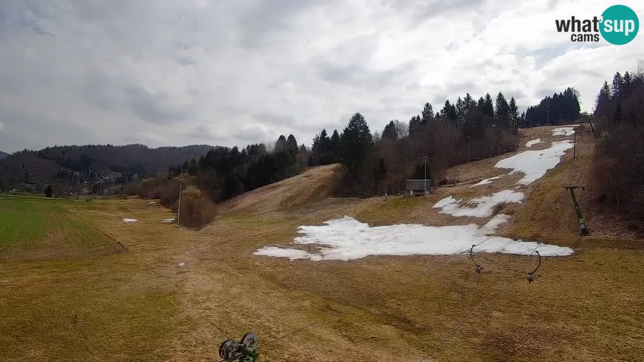 Webcam Smučišče Senožeta – Ski Resort Live View near Bohinj