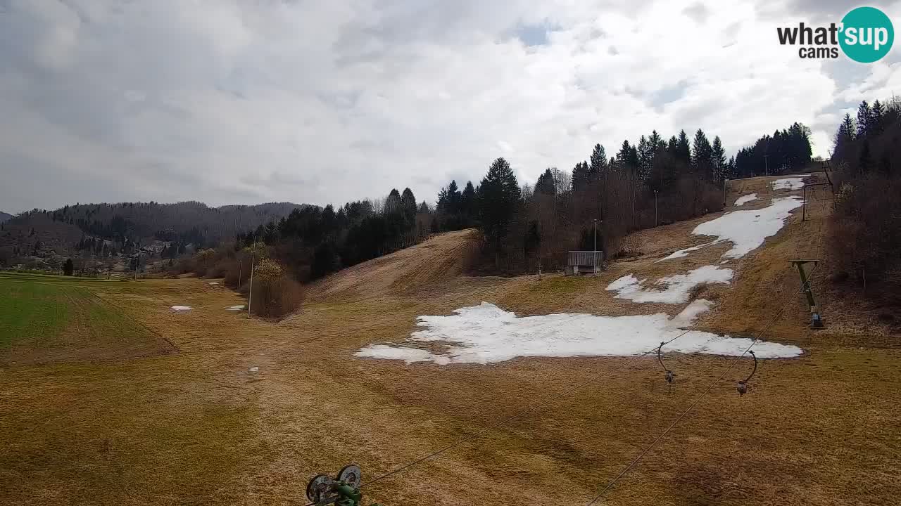Webcam Smučišče Senožeta – Ski Resort Live View near Bohinj