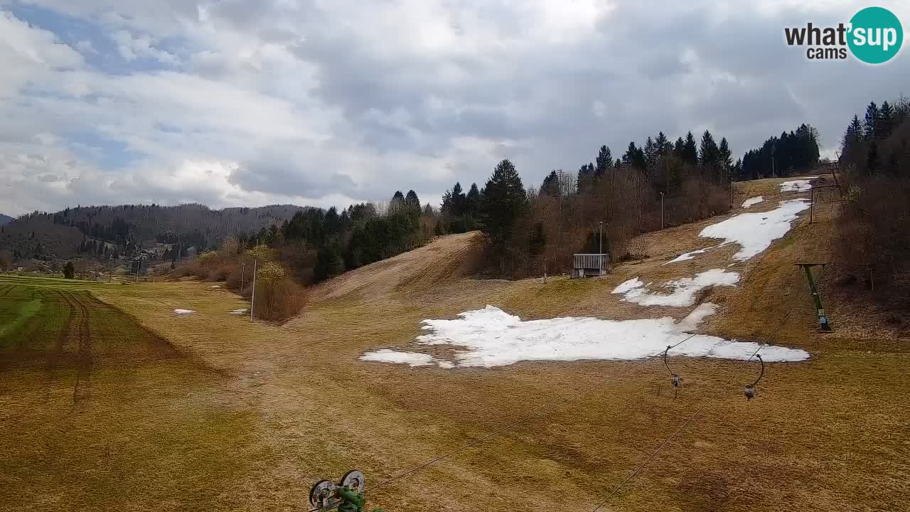 Webcam Smučišče Senožeta – Ski Resort Live View near Bohinj