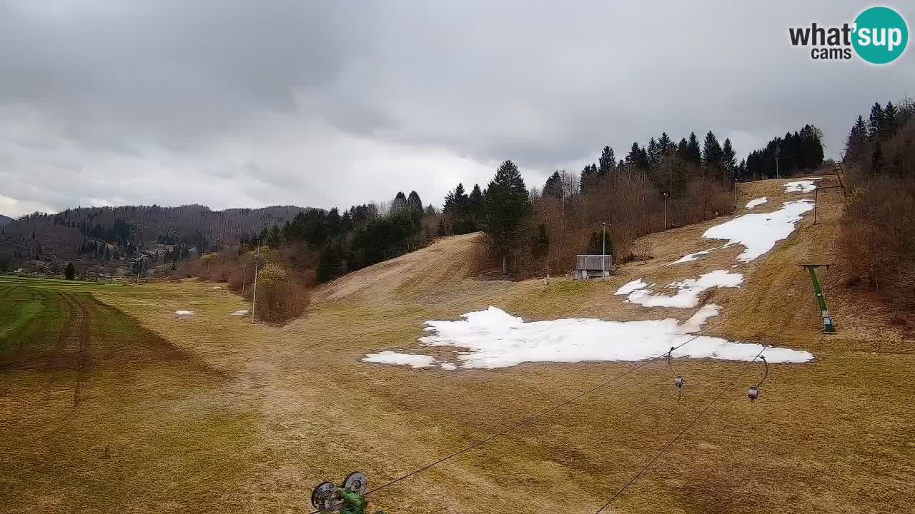 Webcam Smučišče Senožeta – Ski Resort Live View near Bohinj