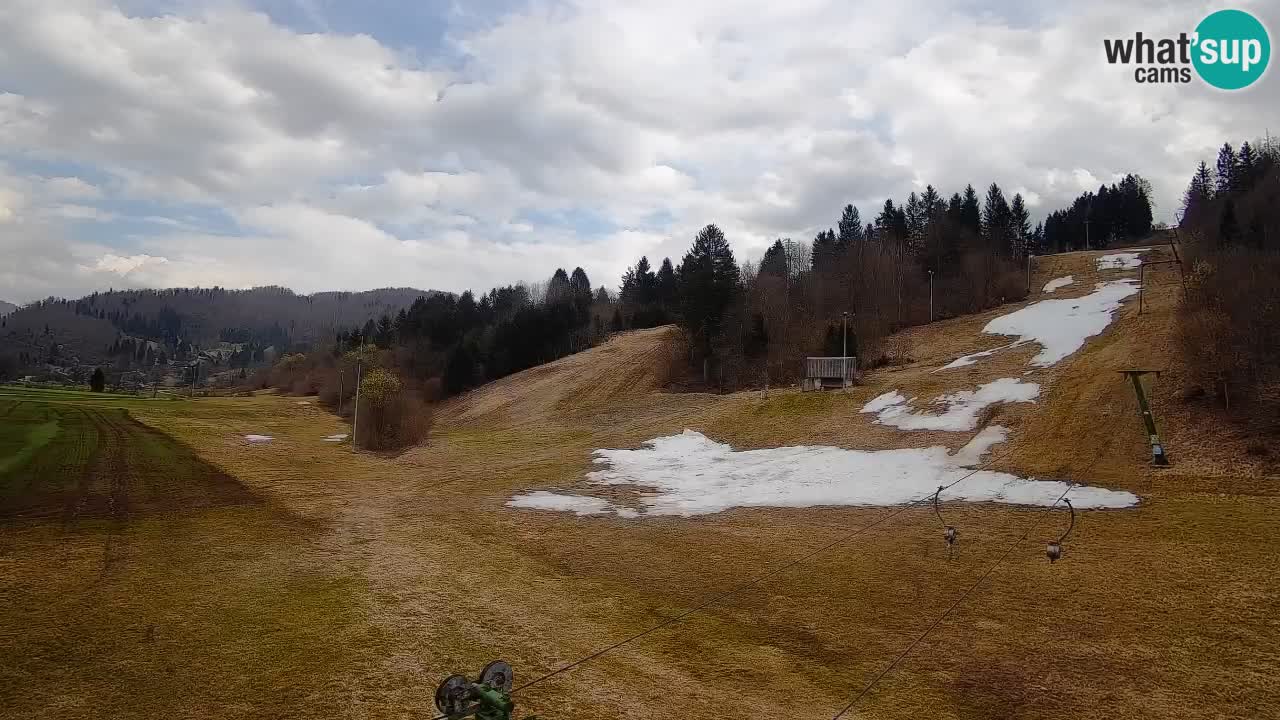 Webcam Smučišče Senožeta – Ski Resort Live View near Bohinj