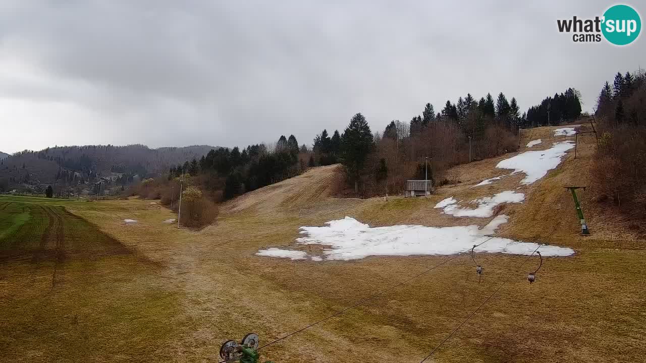 Webcam Smučišče Senožeta – Ski Resort Live View near Bohinj