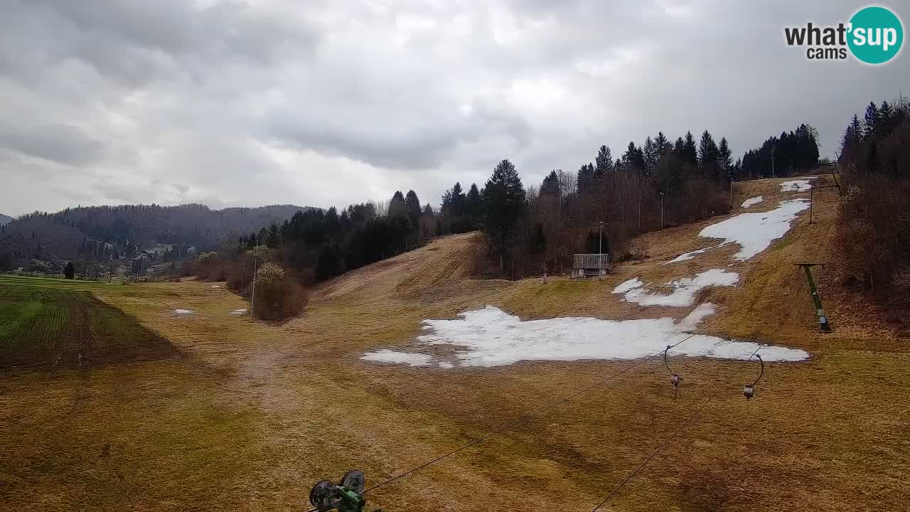 Webcam Smučišče Senožeta – Ski Resort Live View near Bohinj
