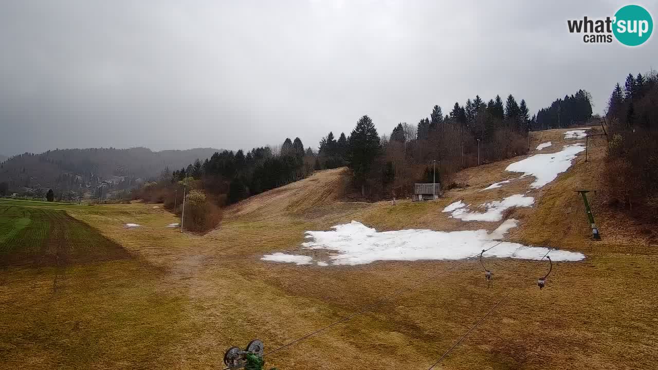 Webcam Smučišče Senožeta – Ski Resort Live View near Bohinj