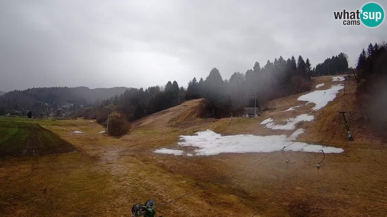 Webcam Smučišče Senožeta – Ski Resort Live View near Bohinj