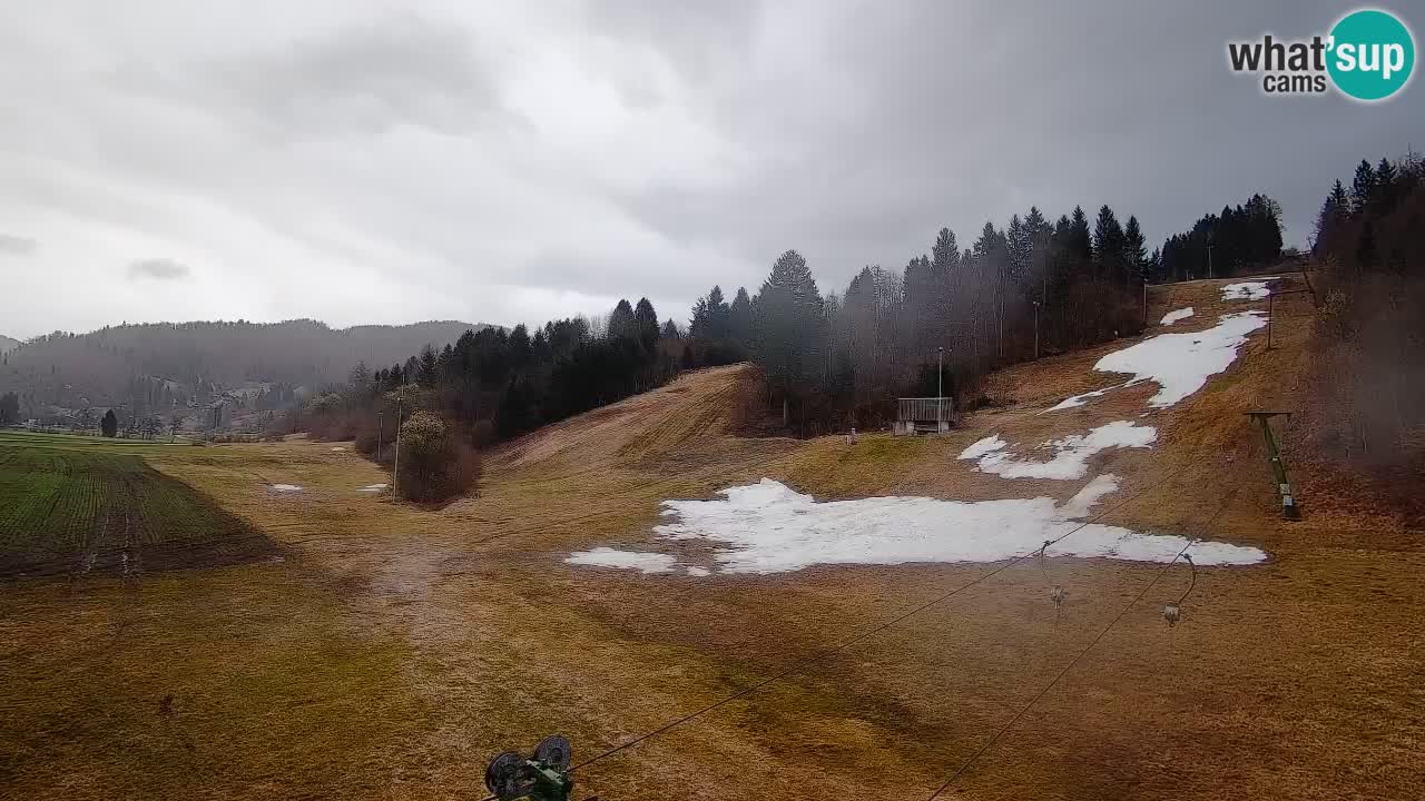 Webcam Smučišče Senožeta – Ski Resort Live View near Bohinj