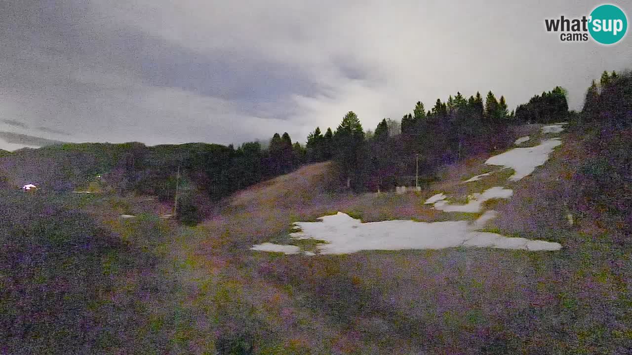 Webcam Smučišče Senožeta – Ski Resort Live View near Bohinj