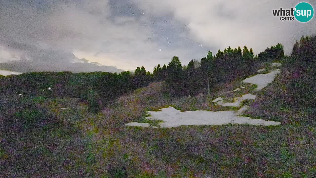 Webcam Smučišče Senožeta – Ski Resort Live View near Bohinj