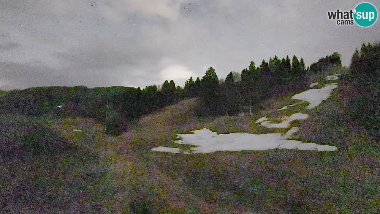 Spletna kamera Smučišče Senožeta – smučarsko središče v Srednji vasi pri Bohinju