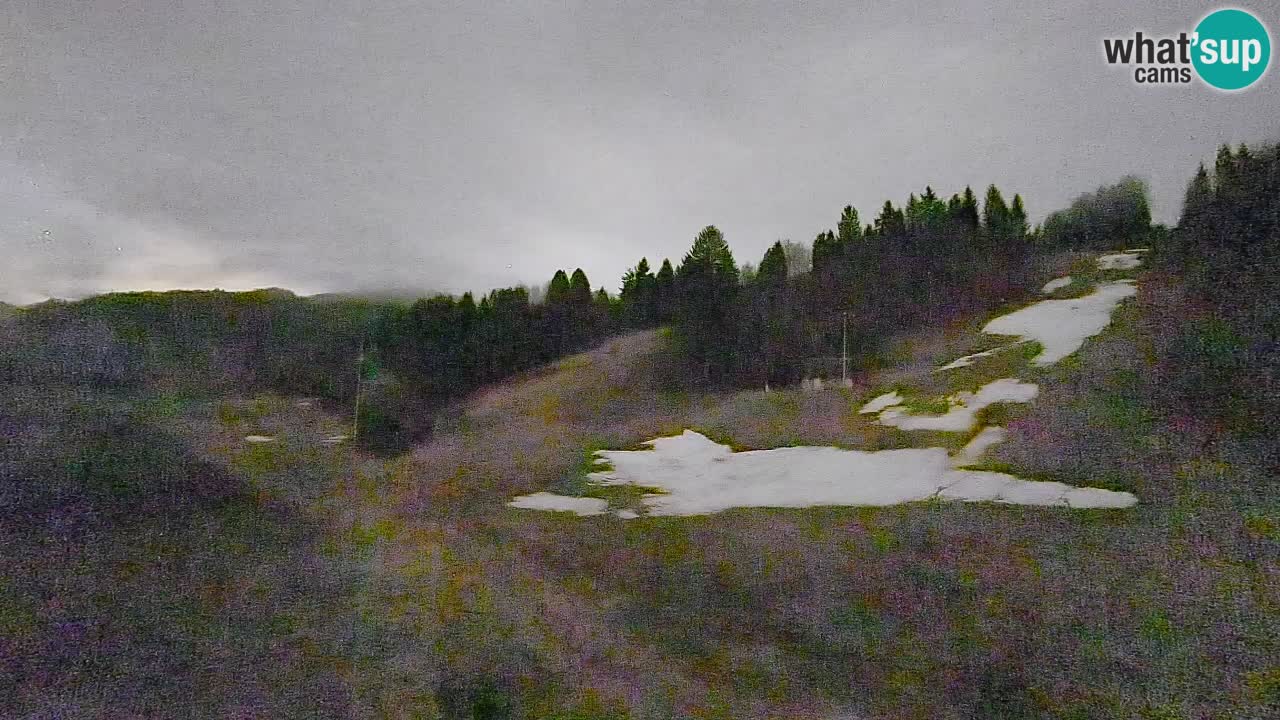 Webcam Smučišče Senožeta – Ski Resort Live View near Bohinj