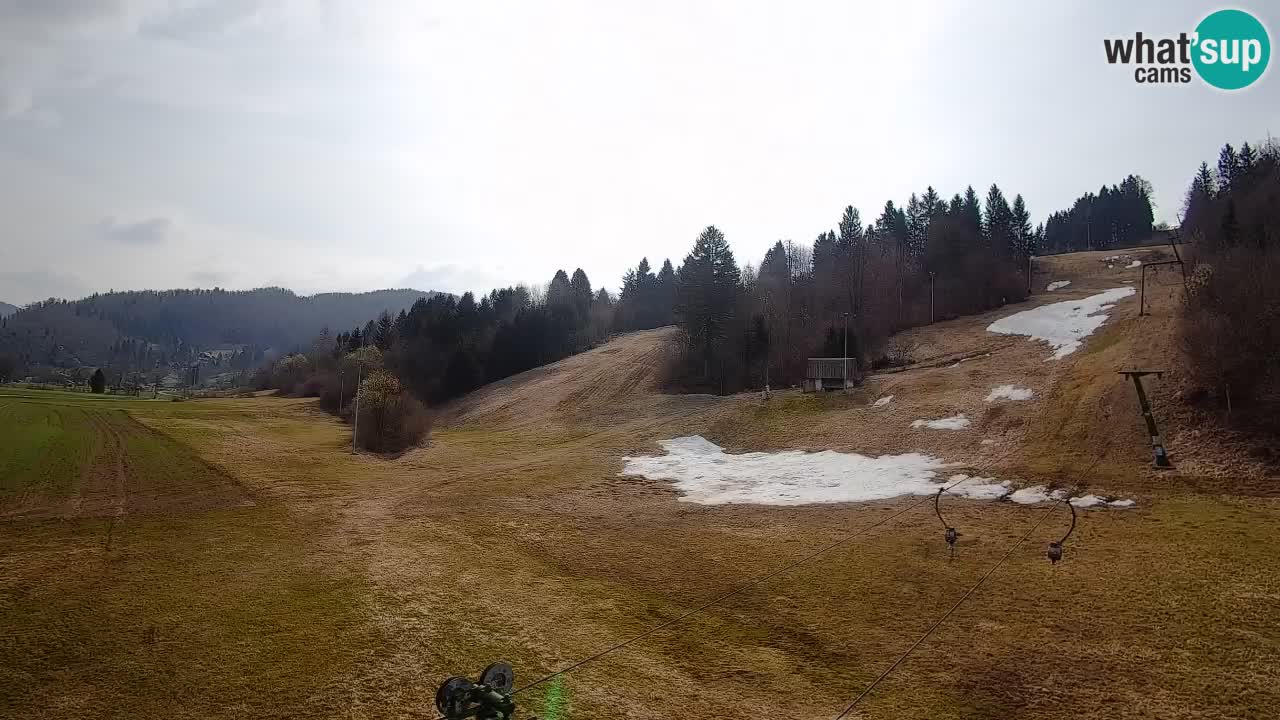 Web kamera Smučišče Senožeta – Skijalište u Srednjoj Vasi kod Bohinja