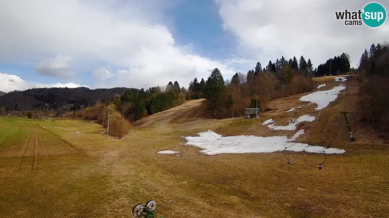 Webcam Smučišče Senožeta – Stazione sciistica a Srednja Vas vicino Bohinj