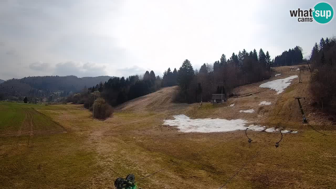 Webcam Smučišče Senožeta – Stazione sciistica a Srednja Vas vicino Bohinj