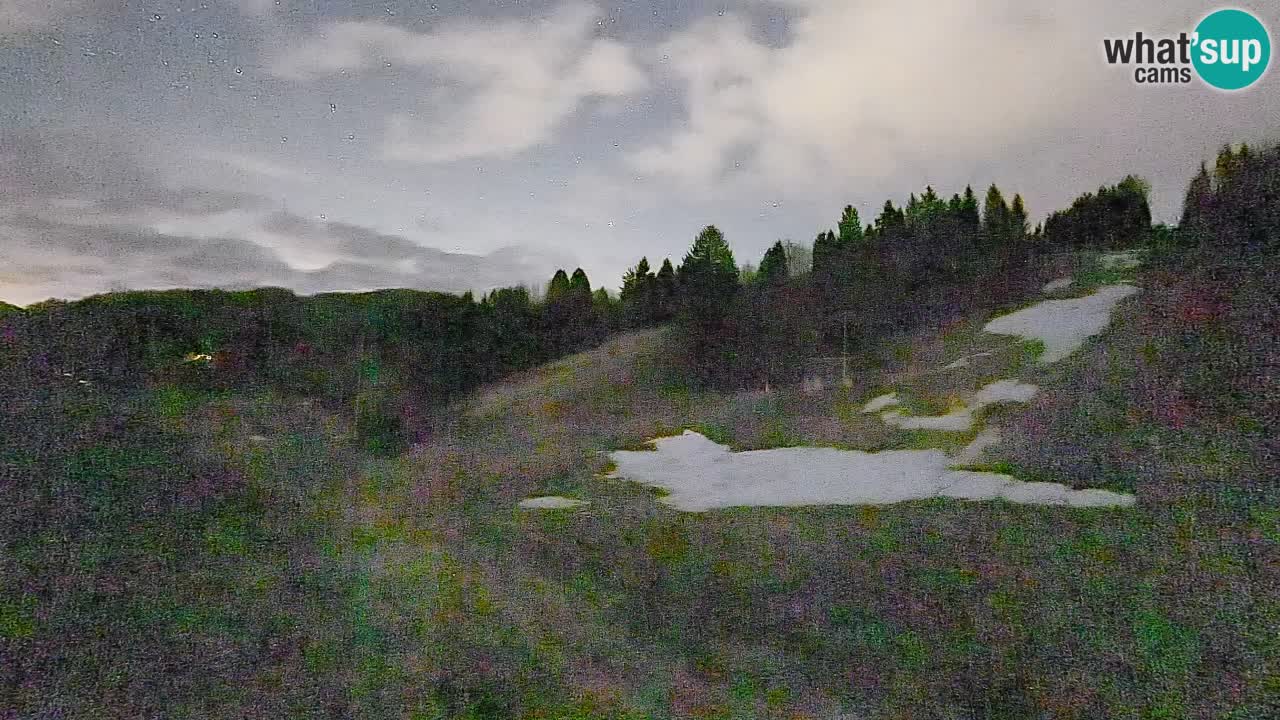 Webcam Smučišče Senožeta – Station de ski à Srednja Vas près de Bohinj