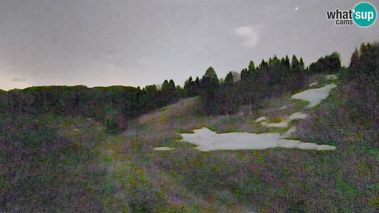 Webcam Smučišče Senožeta – Station de ski à Srednja Vas près de Bohinj