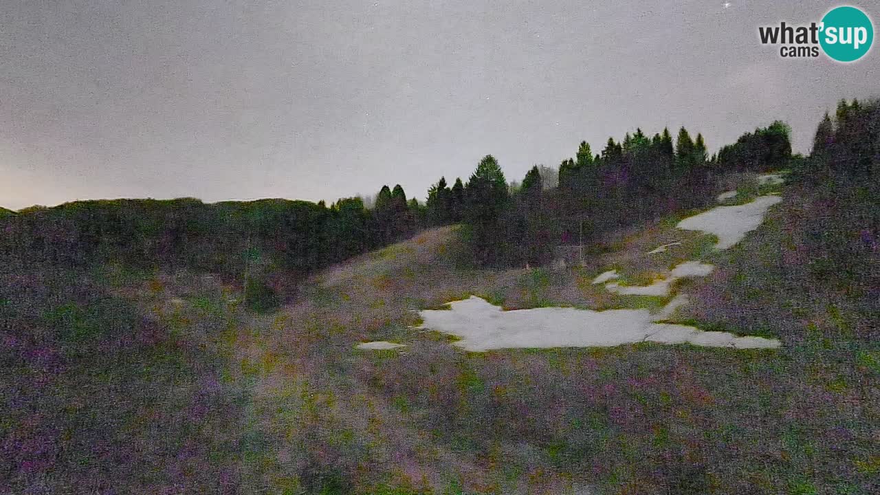Cámara web Smučišče Senožeta – Estación de esquí en Srednja Vas cerca de Bohinj