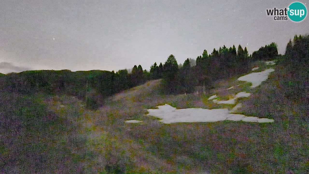 Cámara web Smučišče Senožeta – Estación de esquí en Srednja Vas cerca de Bohinj