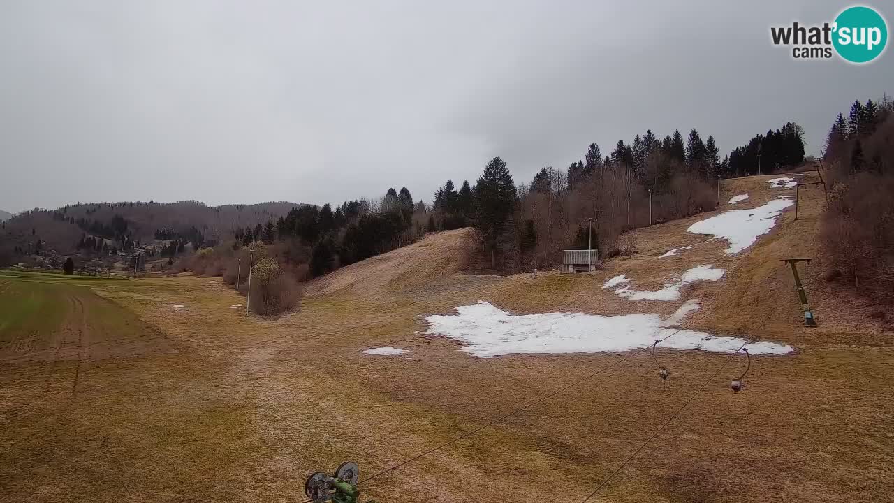 Webcam Smučišče Senožeta – Ski Resort Live View near Bohinj