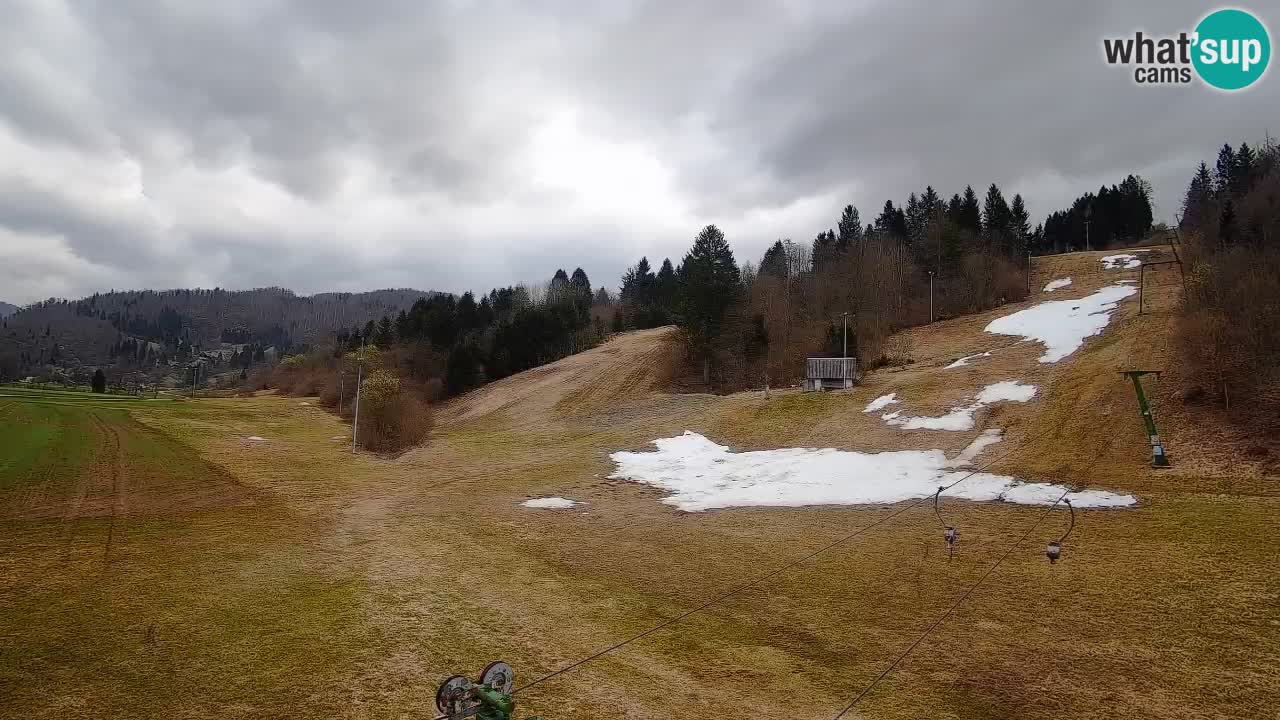 Webcam Smučišče Senožeta – Ski Resort Live View near Bohinj