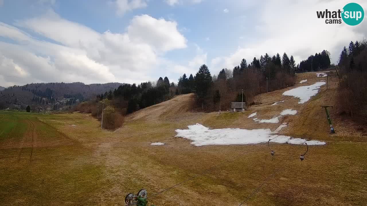 Webcam Smučišče Senožeta – Ski Resort Live View near Bohinj