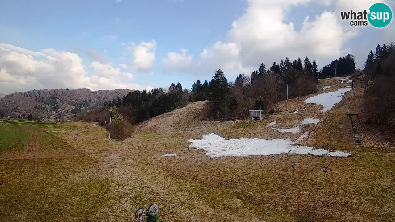 Webcam Smučišče Senožeta – Ski Resort Live View near Bohinj