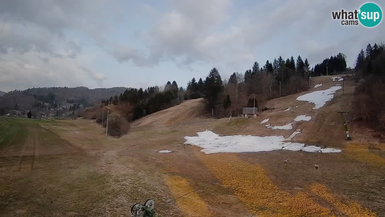 Webcam Smučišče Senožeta – Ski Resort Live View near Bohinj