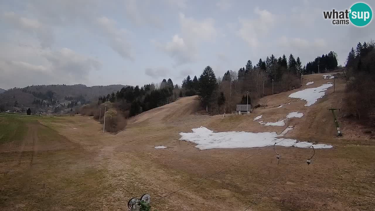 Webcam Smučišče Senožeta – Ski Resort Live View near Bohinj
