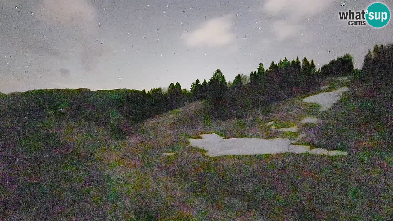 Cámara web Smučišče Senožeta – Estación de esquí en Srednja Vas cerca de Bohinj