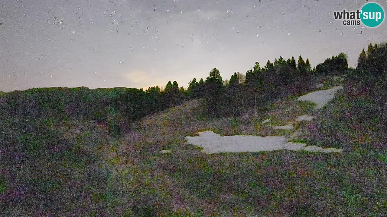 Webcam Smučišče Senožeta – Station de ski à Srednja Vas près de Bohinj