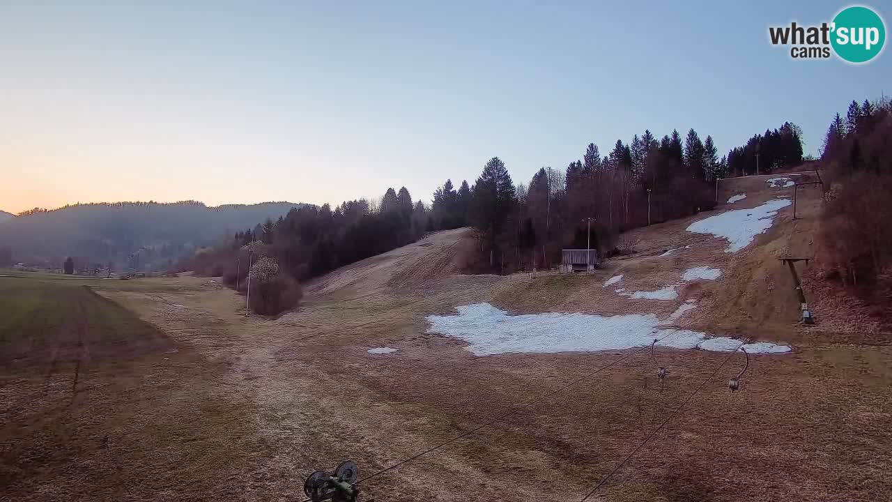 Web kamera Smučišče Senožeta – Skijalište u Srednjoj Vasi kod Bohinja