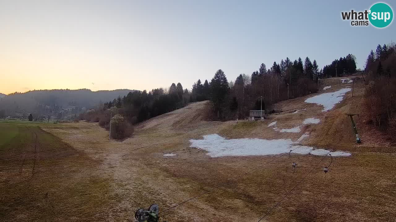 Webcam Smučišče Senožeta – Stazione sciistica a Srednja Vas vicino Bohinj