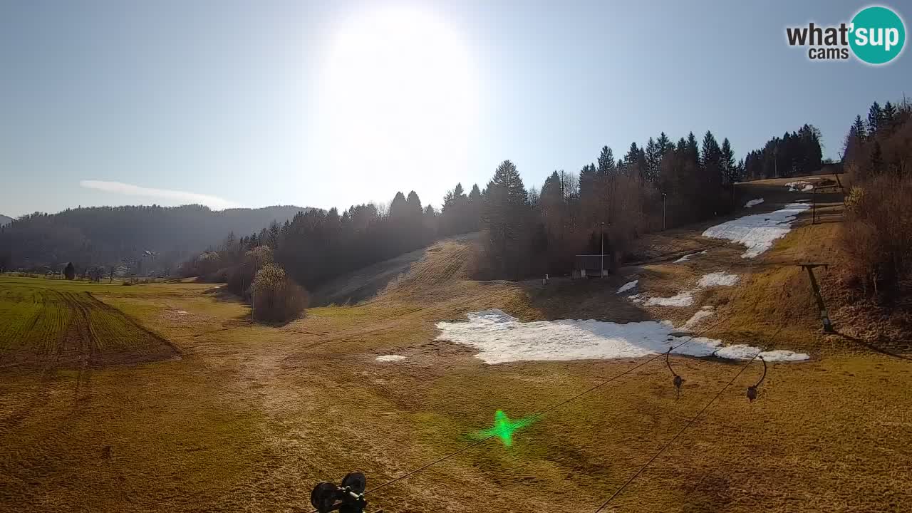 Webcam Smučišče Senožeta – Ski Resort Live View near Bohinj