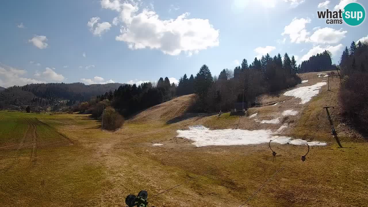 Webcam Smučišče Senožeta – Ski Resort Live View near Bohinj