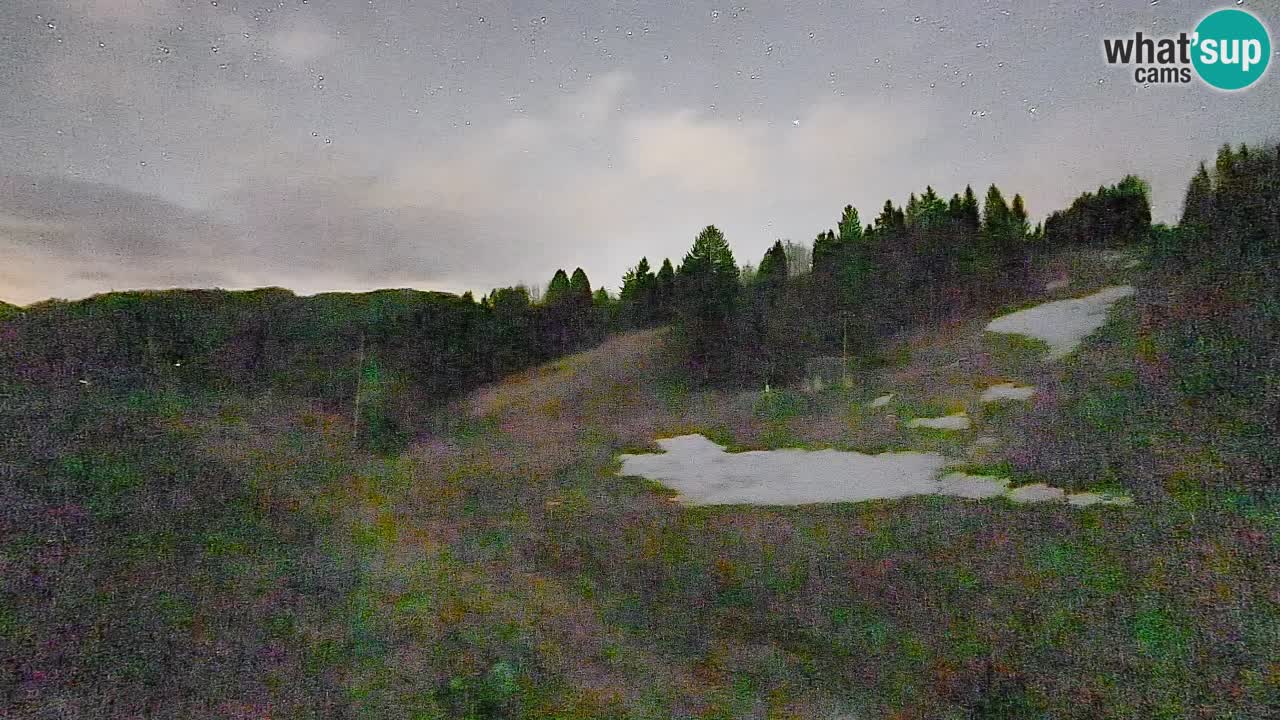 Cámara web Smučišče Senožeta – Estación de esquí en Srednja Vas cerca de Bohinj