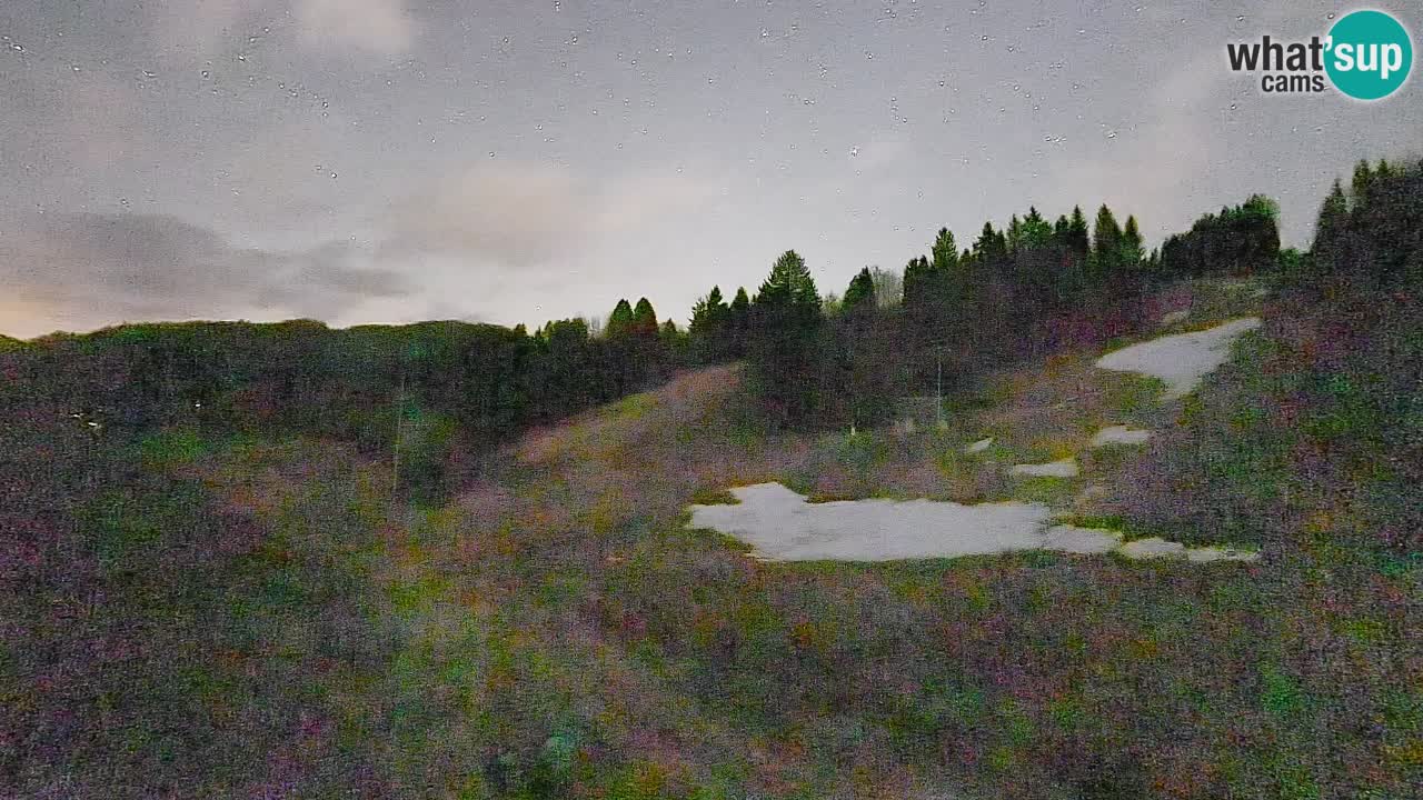 Cámara web Smučišče Senožeta – Estación de esquí en Srednja Vas cerca de Bohinj