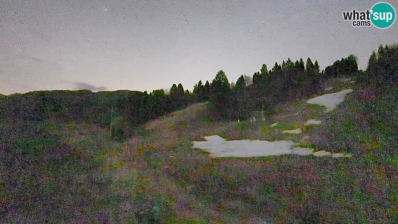 Cámara web Smučišče Senožeta – Estación de esquí en Srednja Vas cerca de Bohinj