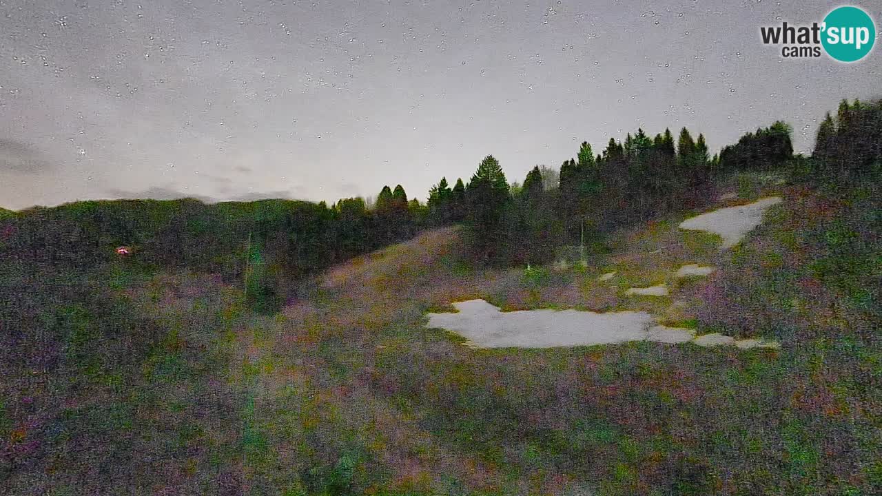 Webcam Smučišče Senožeta – Station de ski à Srednja Vas près de Bohinj