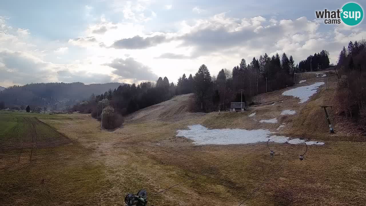 Webcam Smučišče Senožeta – Station de ski à Srednja Vas près de Bohinj