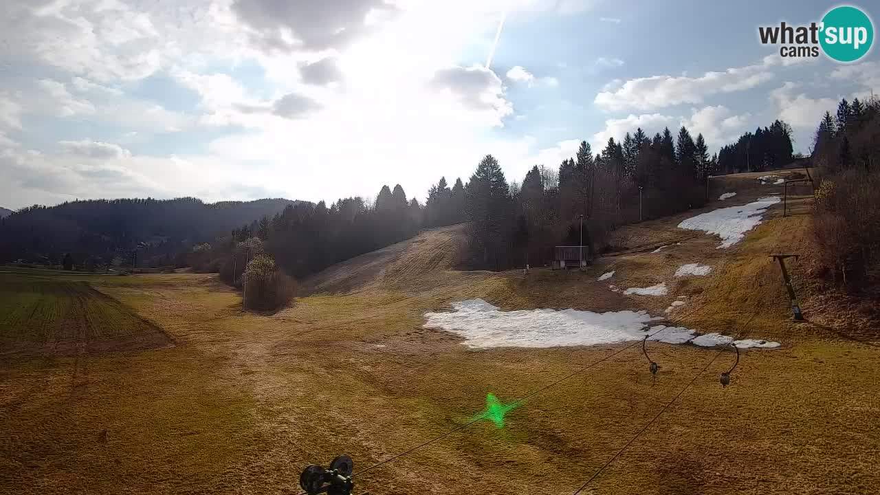 Webcam Smučišče Senožeta – Ski Resort Live View near Bohinj