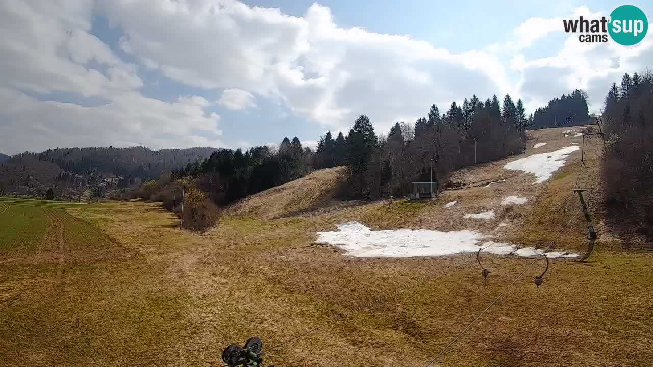Webcam Smučišče Senožeta – Ski Resort Live View near Bohinj