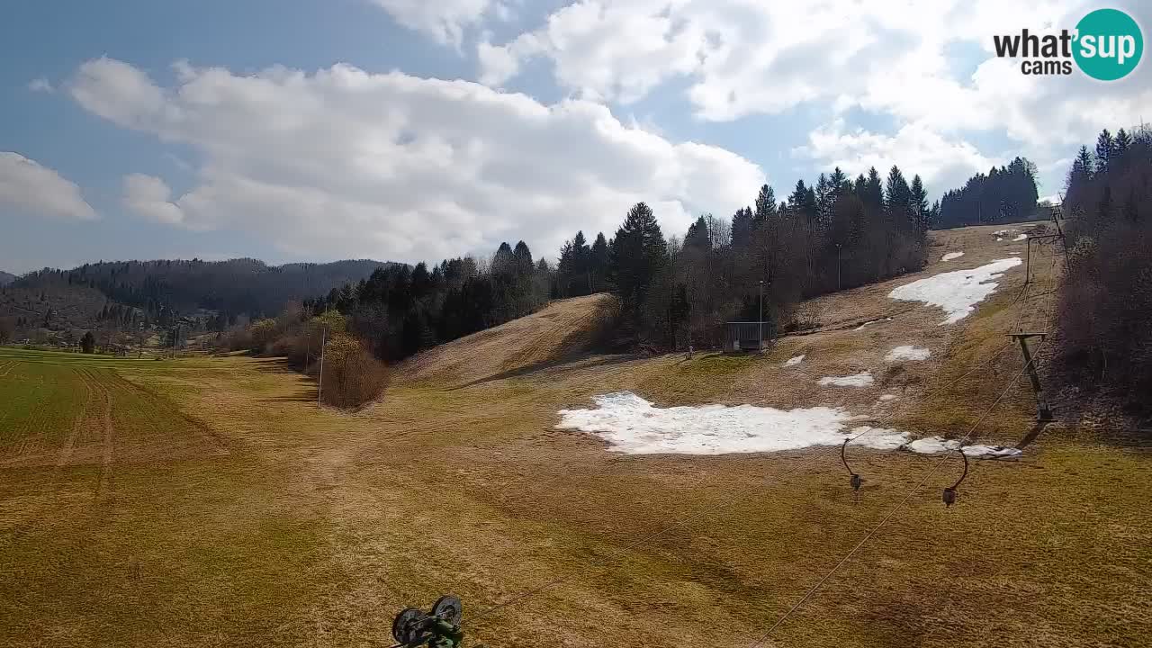 Webcam Smučišče Senožeta – Ski Resort Live View near Bohinj