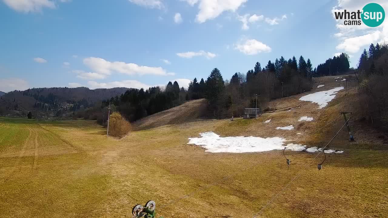 Webcam Smučišče Senožeta – Ski Resort Live View near Bohinj