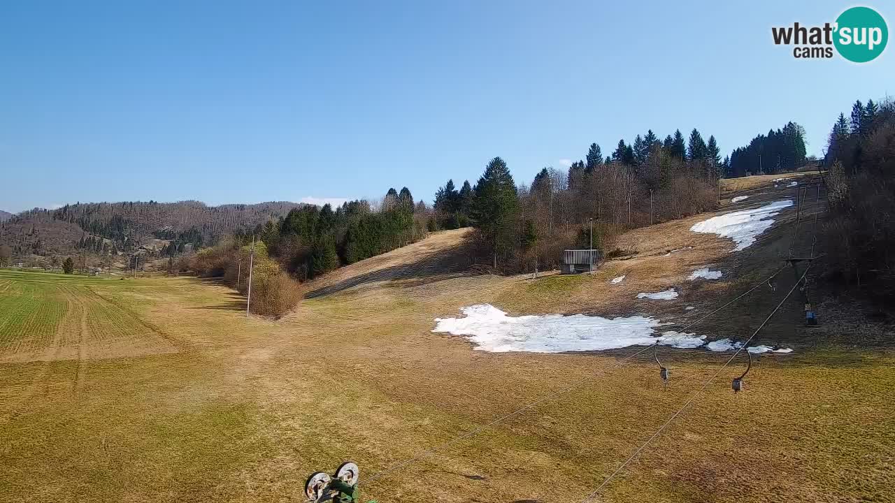 Webcam Smučišče Senožeta – Stazione sciistica a Srednja Vas vicino Bohinj