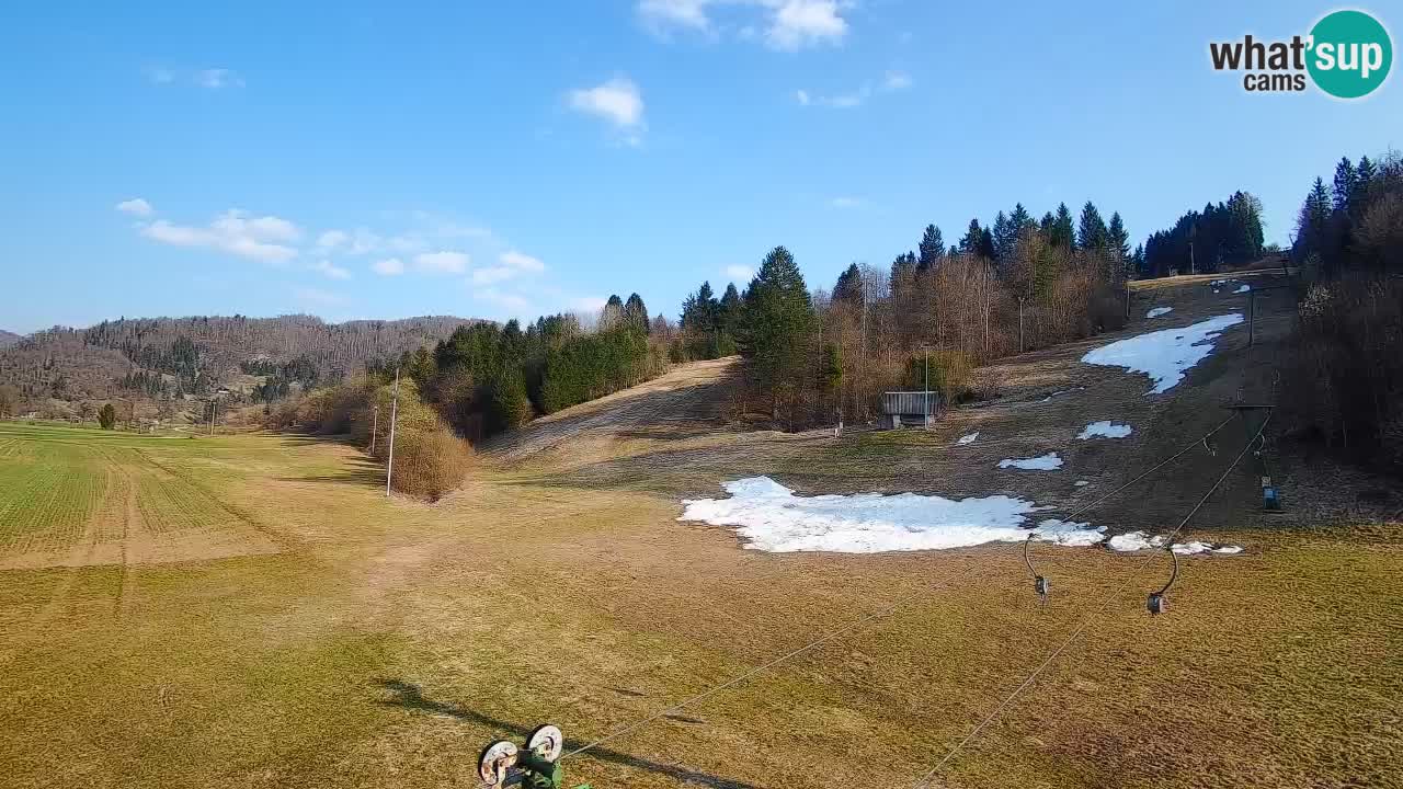 Webcam Smučišče Senožeta – Ski Resort Live View near Bohinj