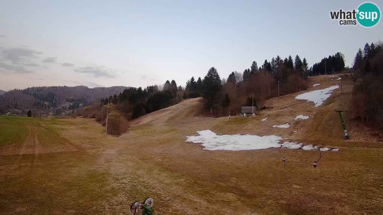 Webcam Smučišče Senožeta – Ski Resort Live View near Bohinj
