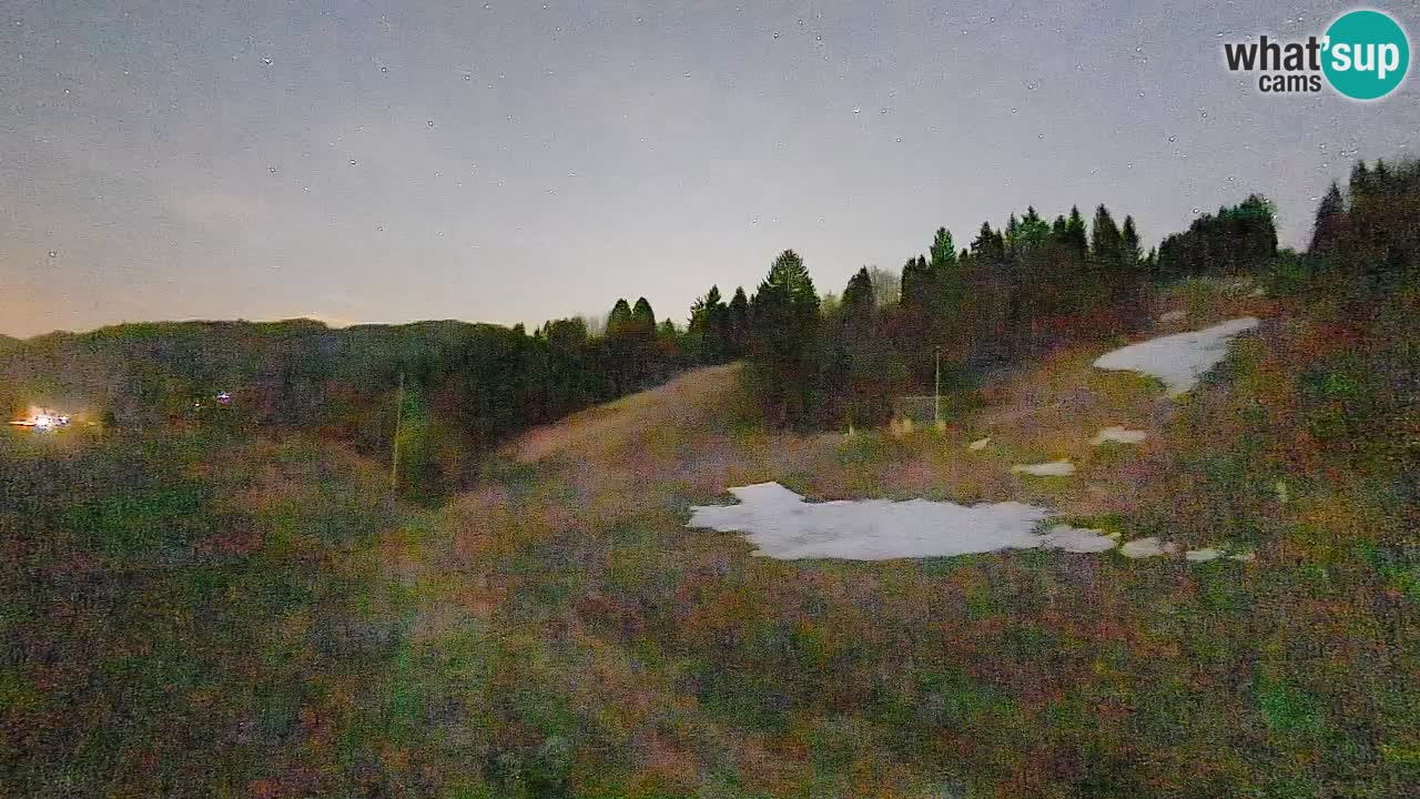 Webcam Smučišče Senožeta – Ski Resort Live View near Bohinj