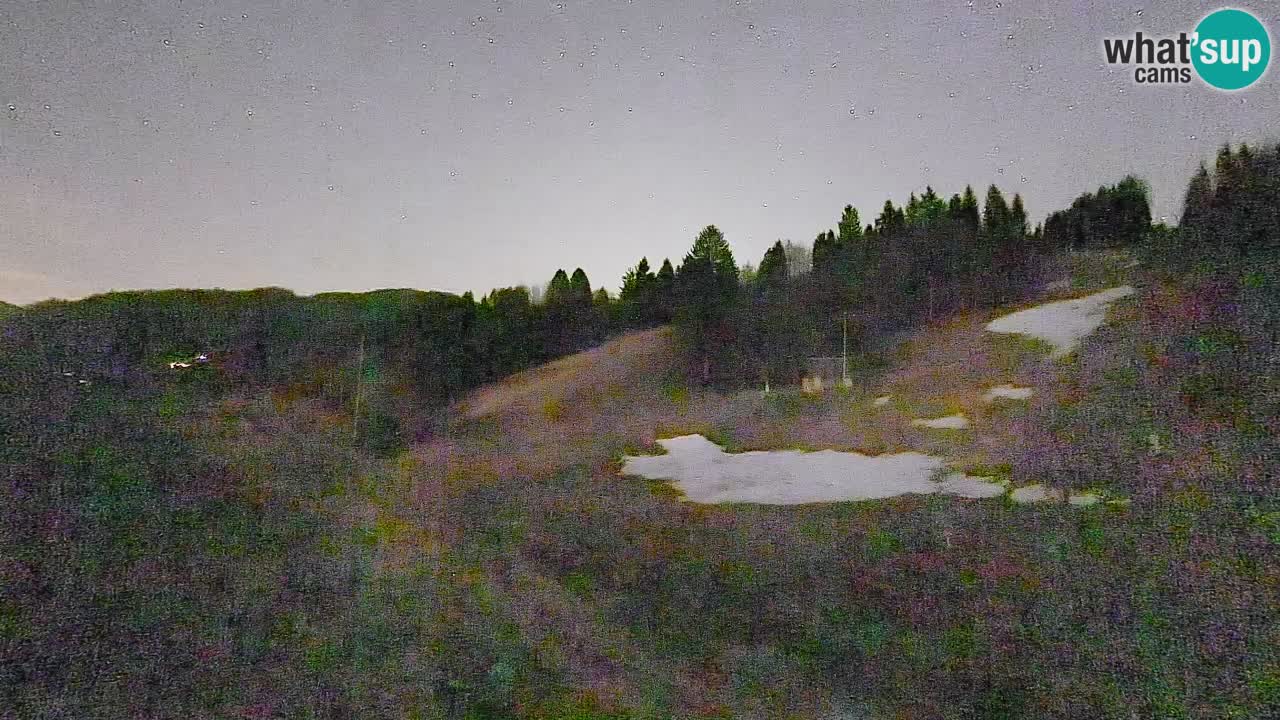 Webcam Smučišče Senožeta – Ski Resort Live View near Bohinj