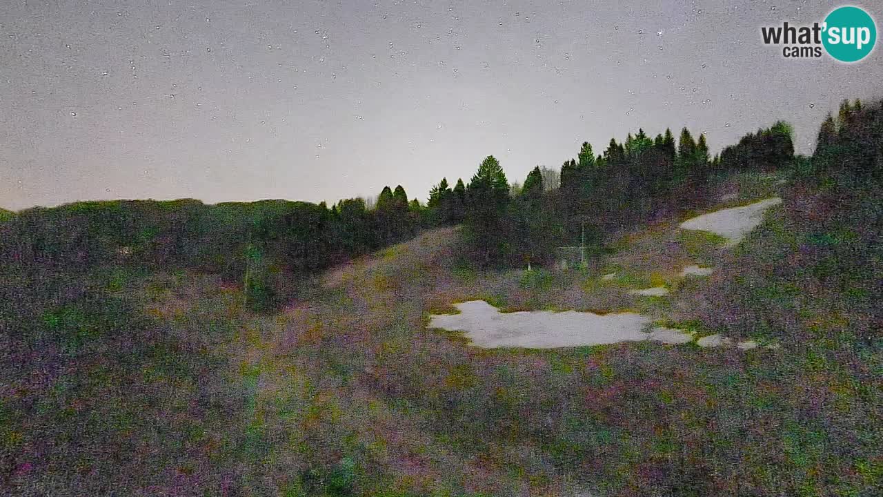 Webcam Smučišče Senožeta – Ski Resort Live View near Bohinj