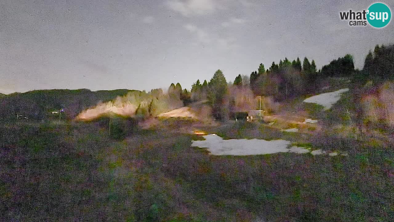 Webcam Smučišče Senožeta – Ski Resort Live View near Bohinj