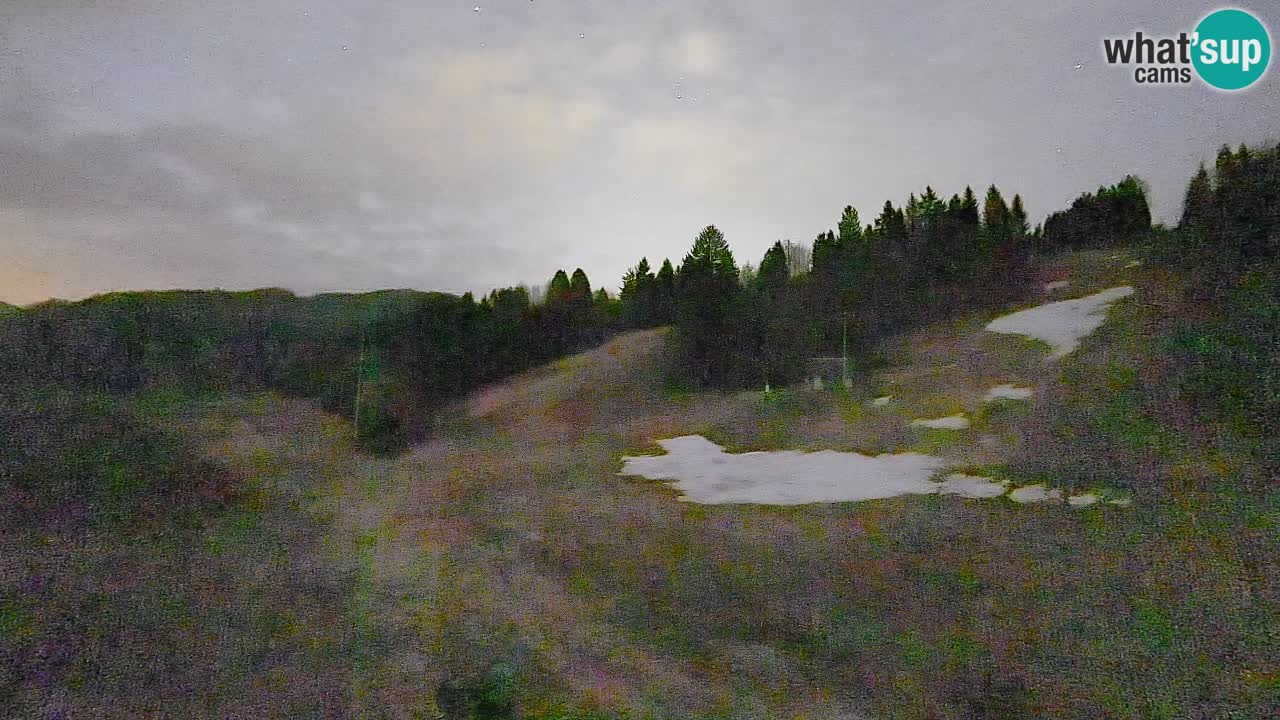 Webcam Smučišče Senožeta – Stazione sciistica a Srednja Vas vicino Bohinj